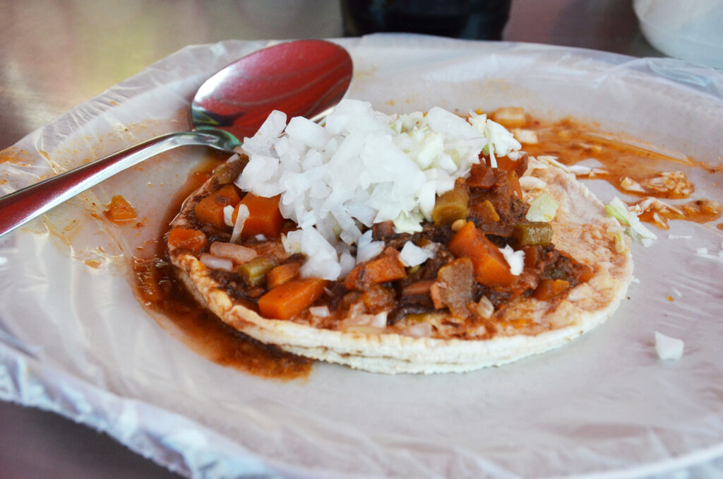 Tacos de caguamanta Foto: Mariana Castillo