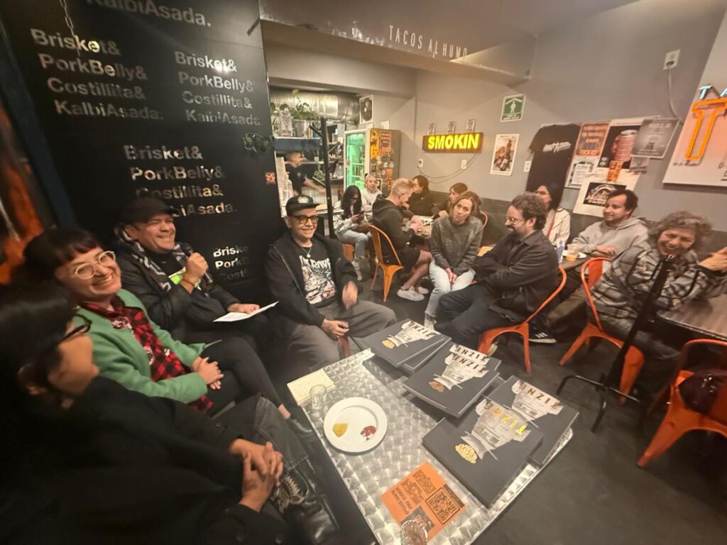 Presentación libro Tizne Foto: Mariana Castillo Hernández